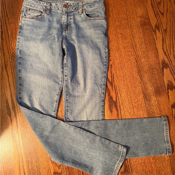 DKNY Light Blue Straight Leg Jeans - Picture 1 of 5